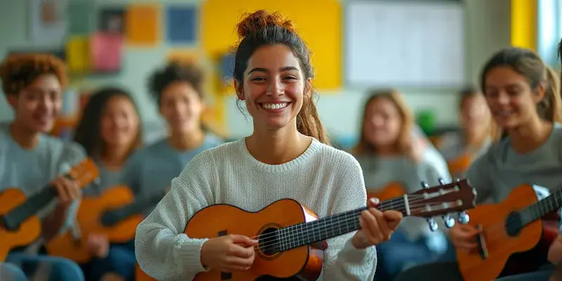 Ukulele drewanien